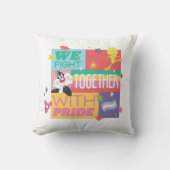 SYLVESTER™ & TWEETY™| We Fight Together With Pride クッション (正面)