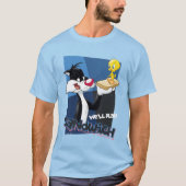 SYLVESTER™ & TWETY™「サンドイッチ遊す」 Tシャツ (正面)