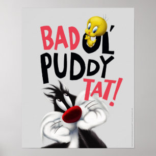 SYLVESTER™ & TWETY™ – 平均Ol' Puddy Tat ポスター