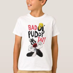 SYLVESTER™ & TWETY™ – 平均Ol' Puddy Tat Tシャツ