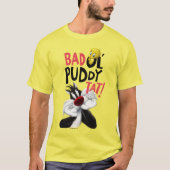 SYLVESTER™ & TWETY™ – 平均Ol' Puddy Tat Tシャツ (正面)