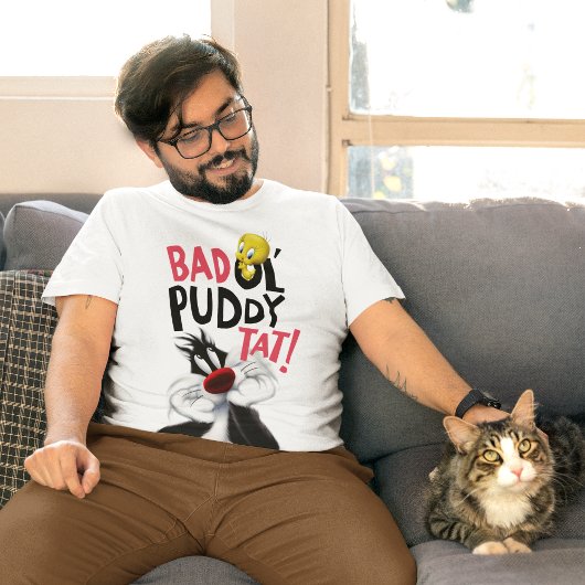 SYLVESTER™ & TWETY™ – 平均Ol' Puddy Tat Tシャツ