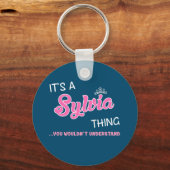 Sylviaでは分からないこと キーホルダー (正面)