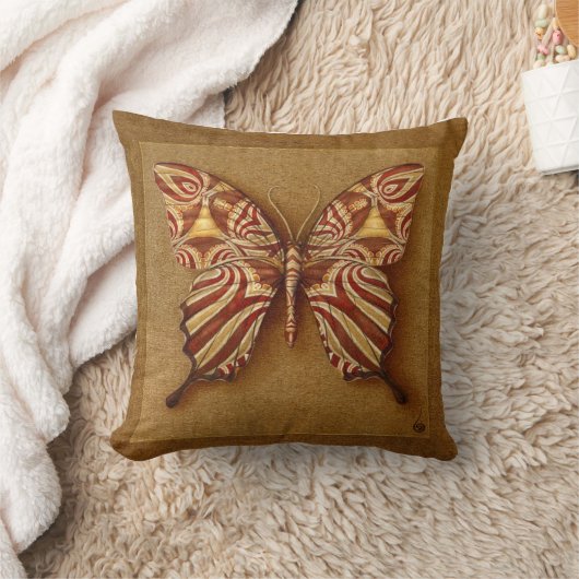 SYMBOL-BUTTERFLY クッション (ブランケット)