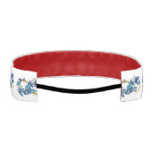 Symbol Infinity of Blue Morpho Butterflies アスレチックヘッドバンド (裏面)