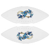 Symbol Infinity of Blue Morpho Butterflies アメリカンフットボール (パネル)