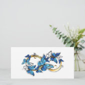 Symbol Infinity of Blue Morpho Butterflies カード (スタンド正面)