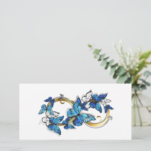 Symbol Infinity of Blue Morpho Butterflies カード (スタンド正面)