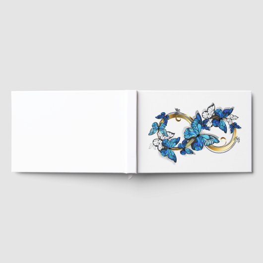 Symbol Infinity of Blue Morpho Butterflies ゲストブック (全面)
