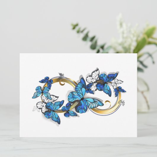 Symbol Infinity of Blue Morpho Butterflies シーズンカード (スタンド正面)