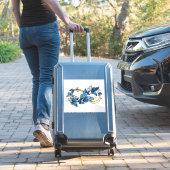 Symbol Infinity of Blue Morpho Butterflies シール (スーツケースインサイチュ)