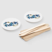 Symbol Infinity of Blue Morpho Butterflies ハンドファン (組立なし)