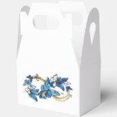 Symbol Infinity of Blue Morpho Butterflies フェイバーボックス (見開き)