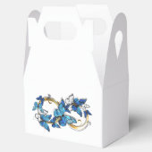 Symbol Infinity of Blue Morpho Butterflies フェイバーボックス (オープン)