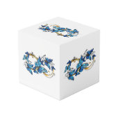 Symbol Infinity of Blue Morpho Butterflies フォトキューブ (裏面アングル)