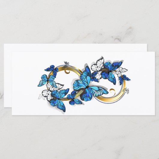 Symbol Infinity of Blue Morpho Butterflies プログラム (正面/裏面)