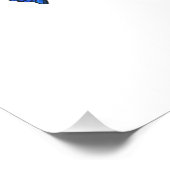 Symbol Infinity of Blue Morpho Butterflies ポスター (コーナー)