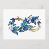 Symbol Infinity of Blue Morpho Butterflies メニュー (正面)