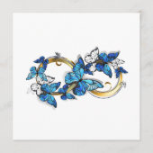 Symbol Infinity of Blue Morpho Butterflies メニュー (正面)