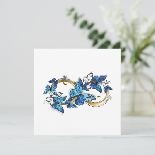 Symbol Infinity of Blue Morpho Butterflies メニュー (スタンド正面)