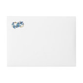 Symbol Infinity of Blue Morpho Butterflies ラップアラウンドラベル (正面)