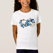 Symbol Infinity of Blue Morpho Butterflies Tシャツ (正面)