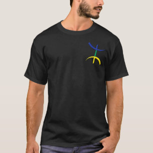 symboleのazaの旗のberbere tシャツ