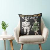 Symbolic Angel Couple  Throw Pillow クッション (椅子)