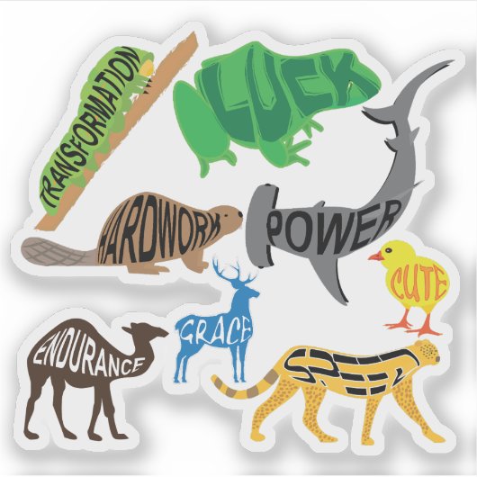 Symbolism of Animals シール (正面)