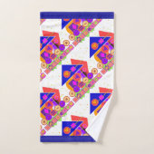 Symbols And Numbers Kids Learning  バスタオルセット (ハンドタオル)