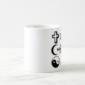 Symbols_of_Religions コーヒーマグカップ (中央)