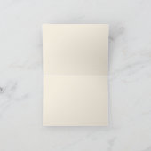 Symbols of Texas, Texas State, Brown サンキューカード (内部)