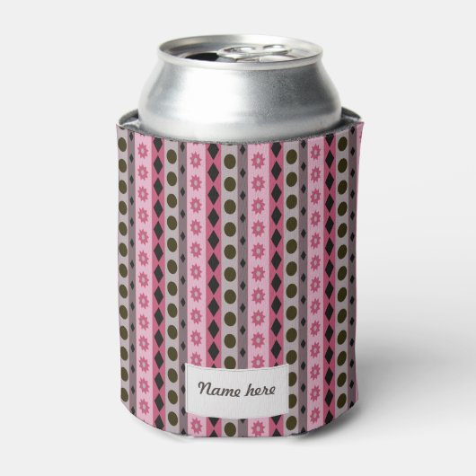 SYMBOLS pink with name 缶クーラー (缶正面)