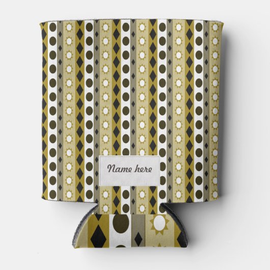 SYMBOLS with名前をカスタムする 缶クーラー (正面)