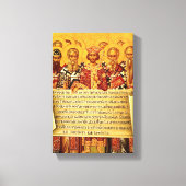 Symbolum Nicaenum Graecum キャンバスプリント (正面)