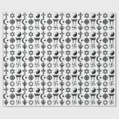 Symetricの宗教記号 ラッピングペーパー (フラット)