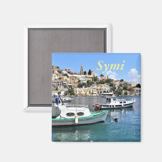 Symi – ギリシャ マグネット (正面/裏面)