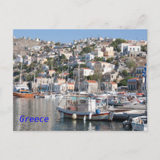 Symi inギリシャはがき ポストカード