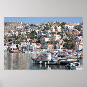 Symi in Greeceポスター ポスター