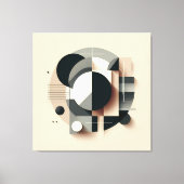 Symmetric Dimensional Geometry キャンバスプリント (正面)