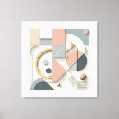 Symmetric Shape Ensemble キャンバスプリント (正面)