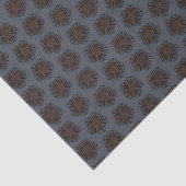 Symmetrical Line Drawing Mechanical Floral Style 薄葉紙 (詳細)