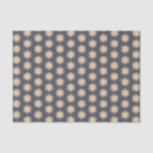 Symmetrical Line Drawing With Earthy Brown Colors 薄葉紙 (正面)