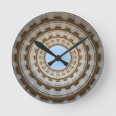 Symmetrical Worm's-Eye View of a Grand Dome ラウンド壁時計 (正面)
