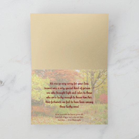 SYMPATHY/ATUMM COLOR/ カード (内部)