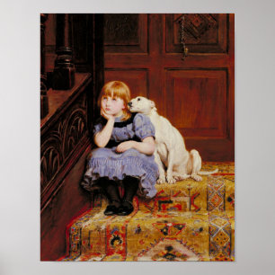 Sympathy (by Briton Riviere) ポスター
