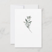 Sympathy Card ノートカード (裏面)