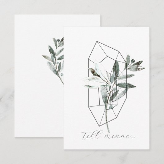 Sympathy Card ノートカード (正面/裏面)