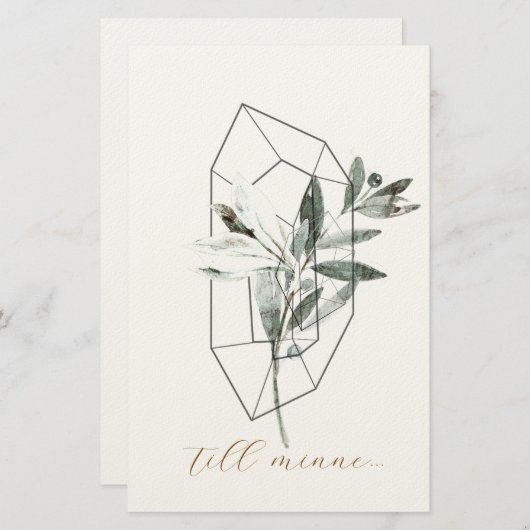 sympathy card 便箋 (正面/裏面)