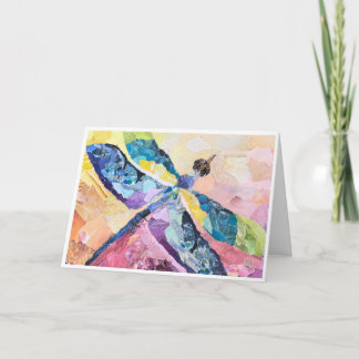 Sympathy Card Featuring a Dragonfly カード